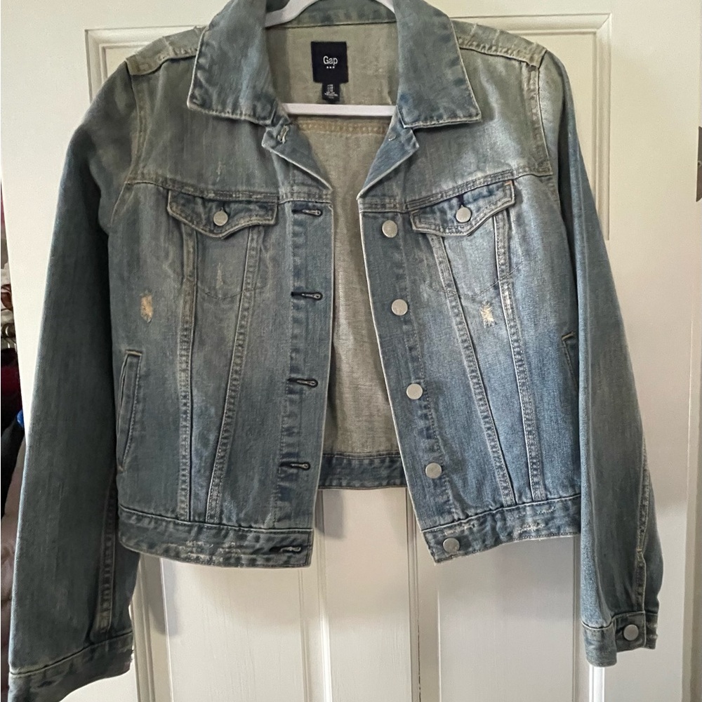 GAP Women's Blue Denim Jacket